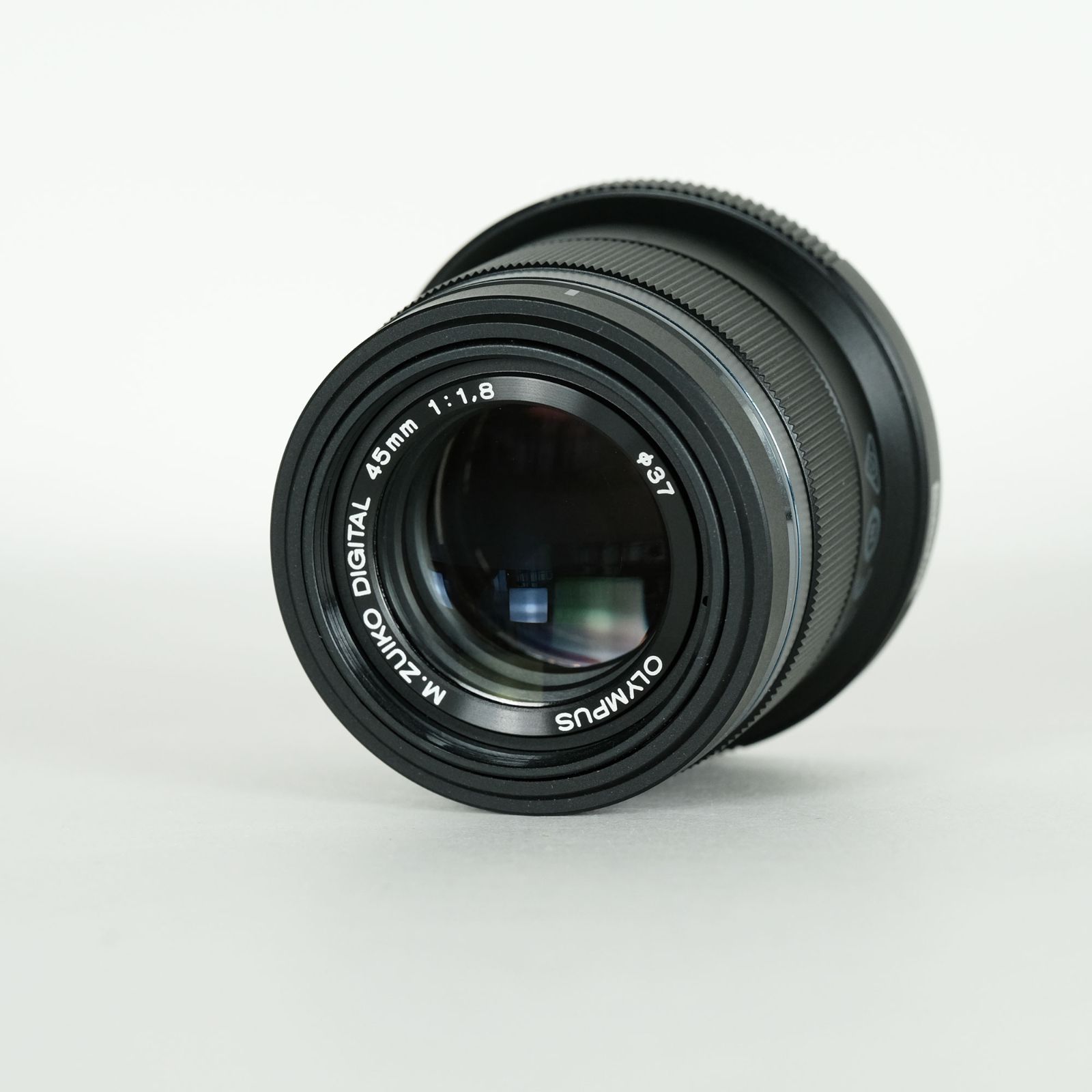 中古】OLYMPUS 単焦点レンズ 45mm F1.8 ブラック M.ZUIKO DIGITAL 45mm