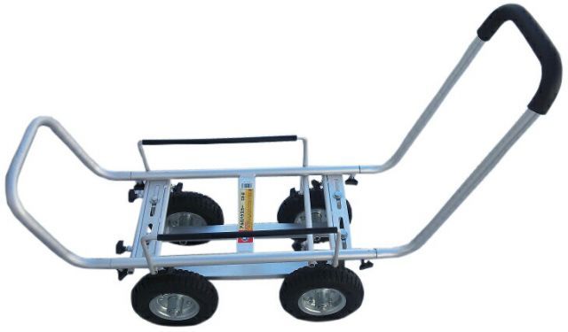 伸縮 収穫台車 アルミ製 台車 ノーパンクタイヤ付 ハウスカー コンテナカー 運搬車 アルミカート アルミ台車 軽量 NPH-2