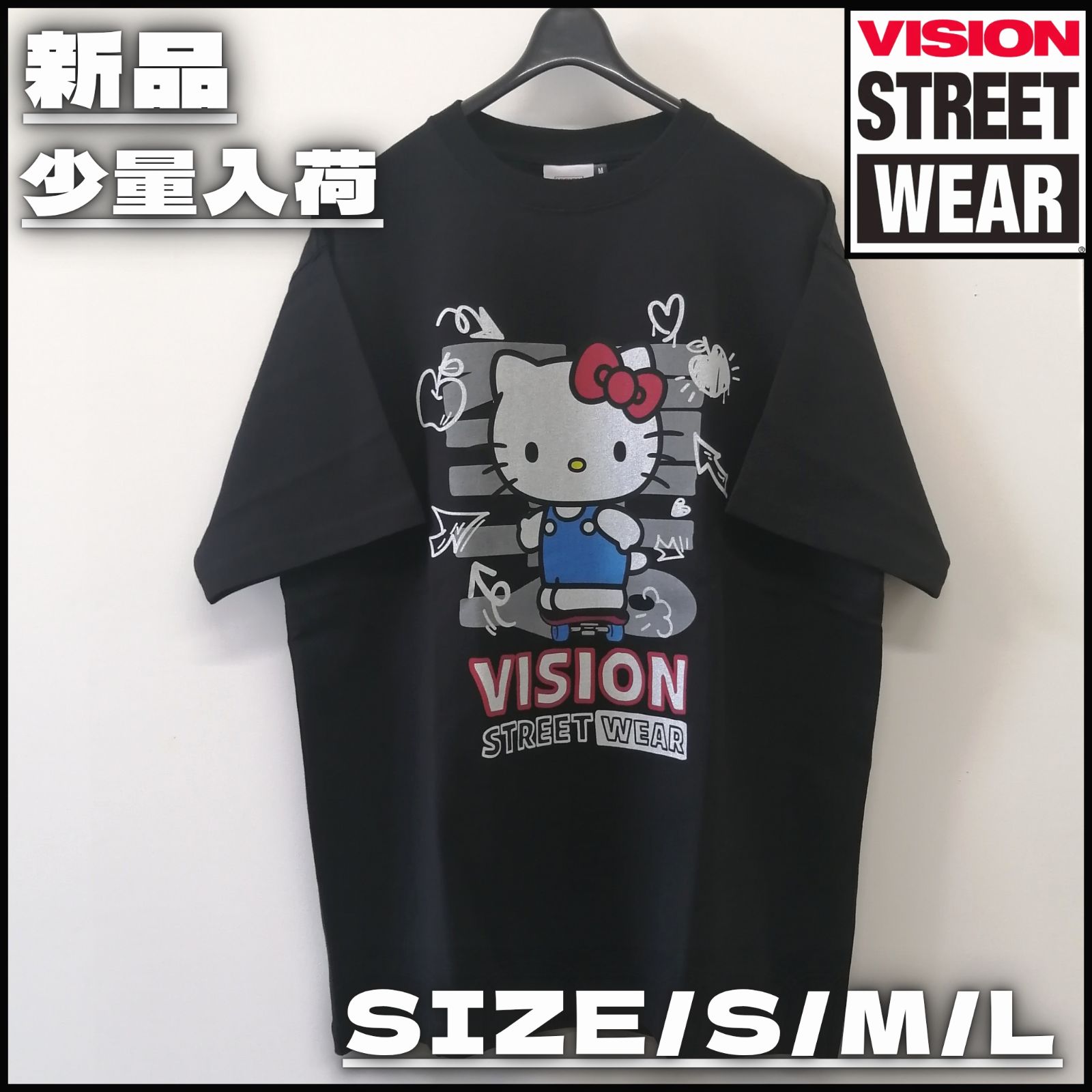 アプワイザーリッシェ　ビジューTシャツ　キティ　コラボ　新品　タグ付き　Tシャツ アプワイザーリッシェ ビジューTシャツ キティ コラボ 新品 タグ