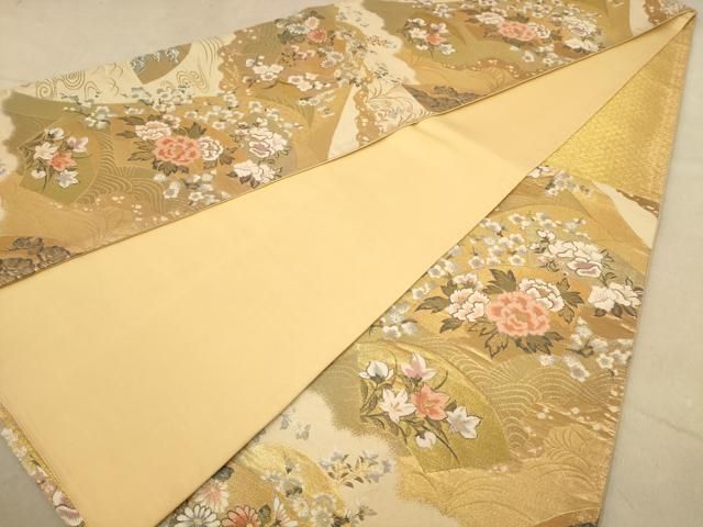 袋帯 佐賀錦 美しい唐織の織出し 正絹 着物 RO-3696 袋帯 佐賀錦 美しい唐織の織出し 正絹 着物 RO-3696 - メルカリ