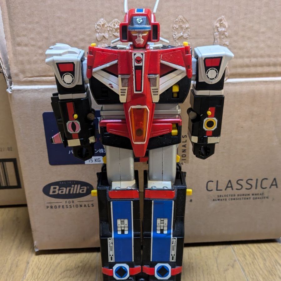 光戦隊マスクマン グレートファイブ 光速合体 DX超合金 BANDAI