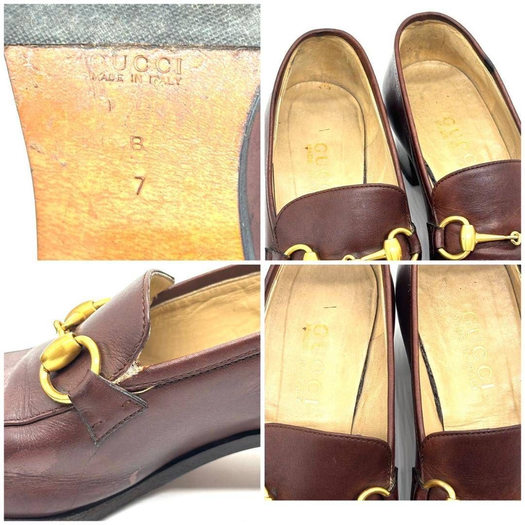 超美品 GUCCI グッチ ホースビット ローファー ブラウン パンプス 楽天市場】GUCCI グッチ ヨルダーン ホースビット ローファー ブラウン