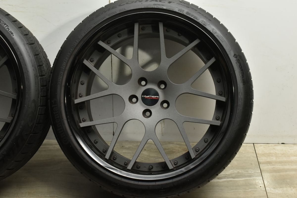 ハイパーフォージド20インチ　pcd120 Continentalタイヤ付き ハイパーフォージド20インチ pcd120 Continentalタイヤ付き 楽天