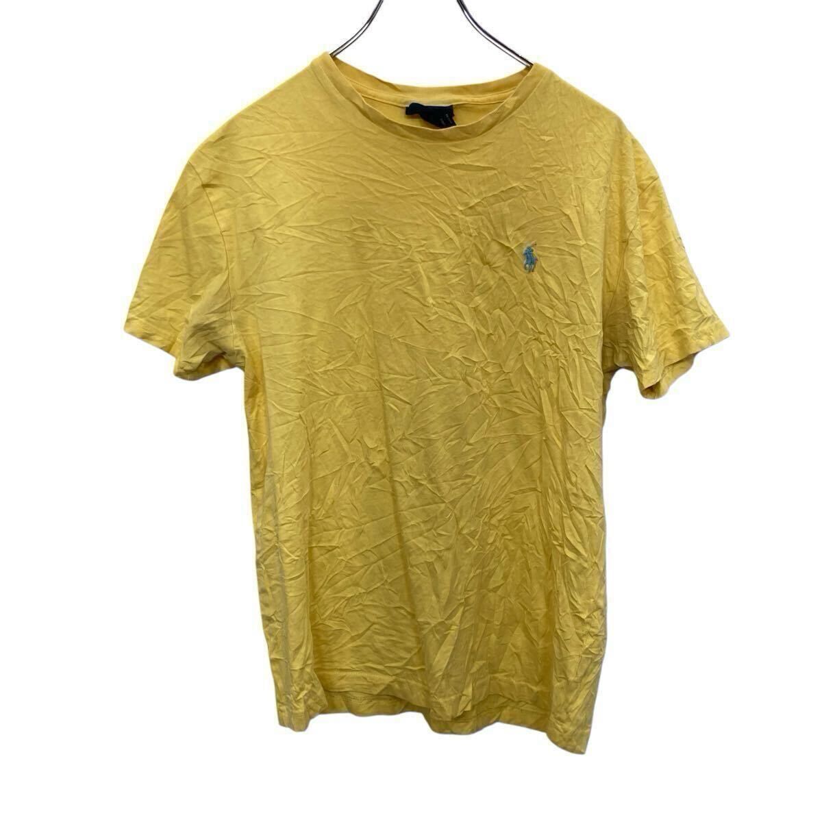 Polo Ralph Lauren 半袖 ロゴTシャツ S イエロー ポロラルフ