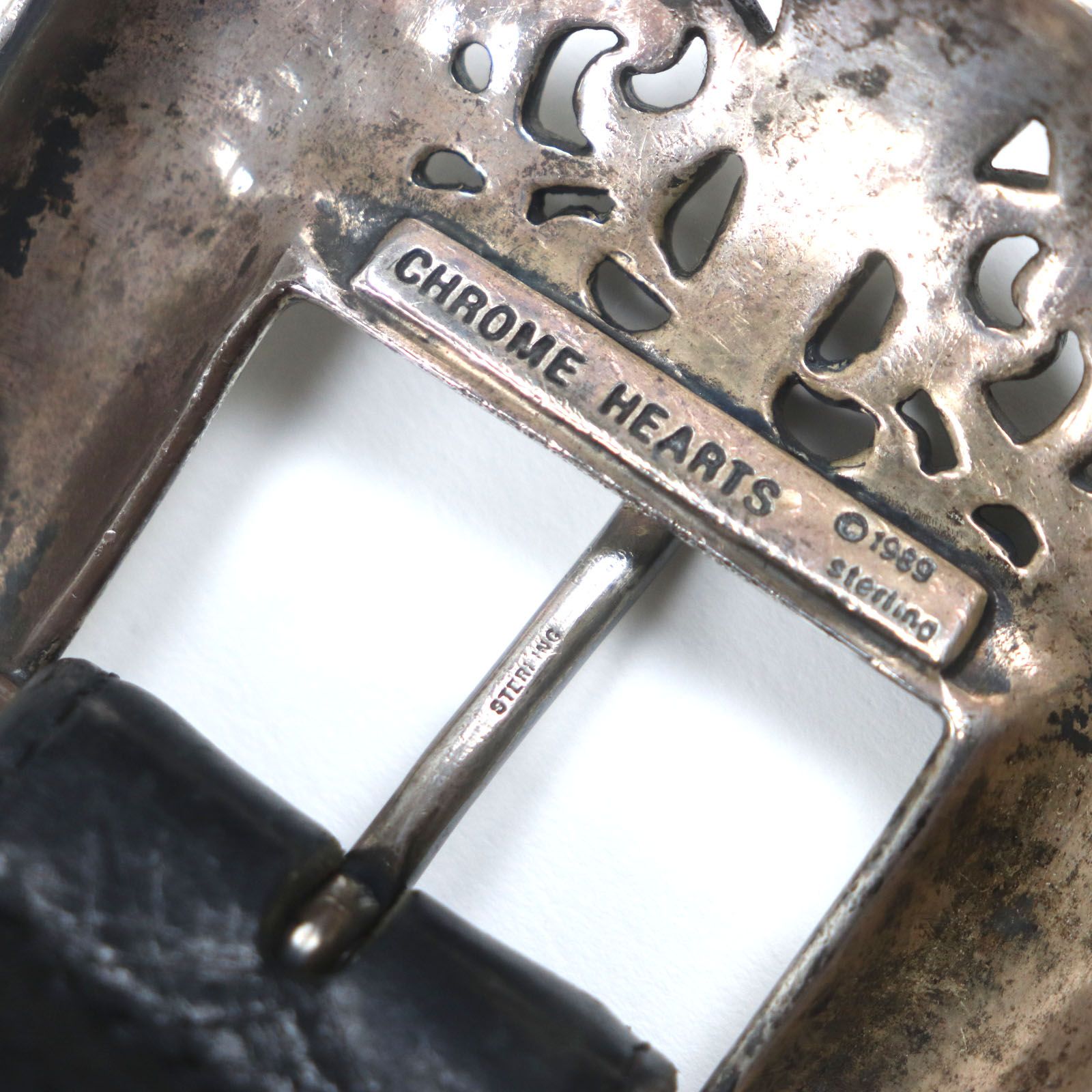 シルバーレザーさん　クロムハーツ パーツ　CHROMEHEARTS 良品▽CHROME HEARTS クロムハーツ CLASSIC クラシック 3PC