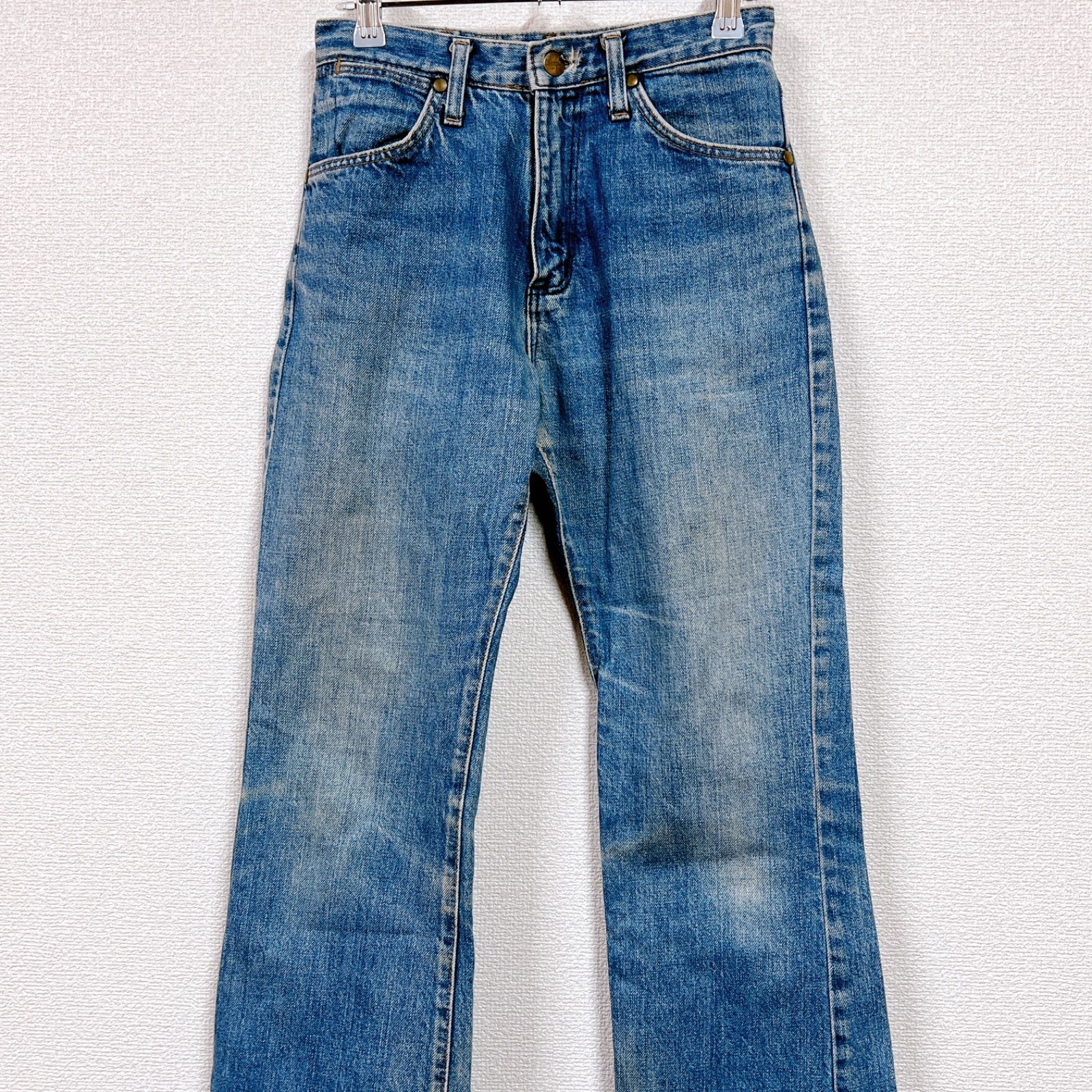 中古】レア 90s Wrangler ラングラー 日本製 ライトブルー レディース 