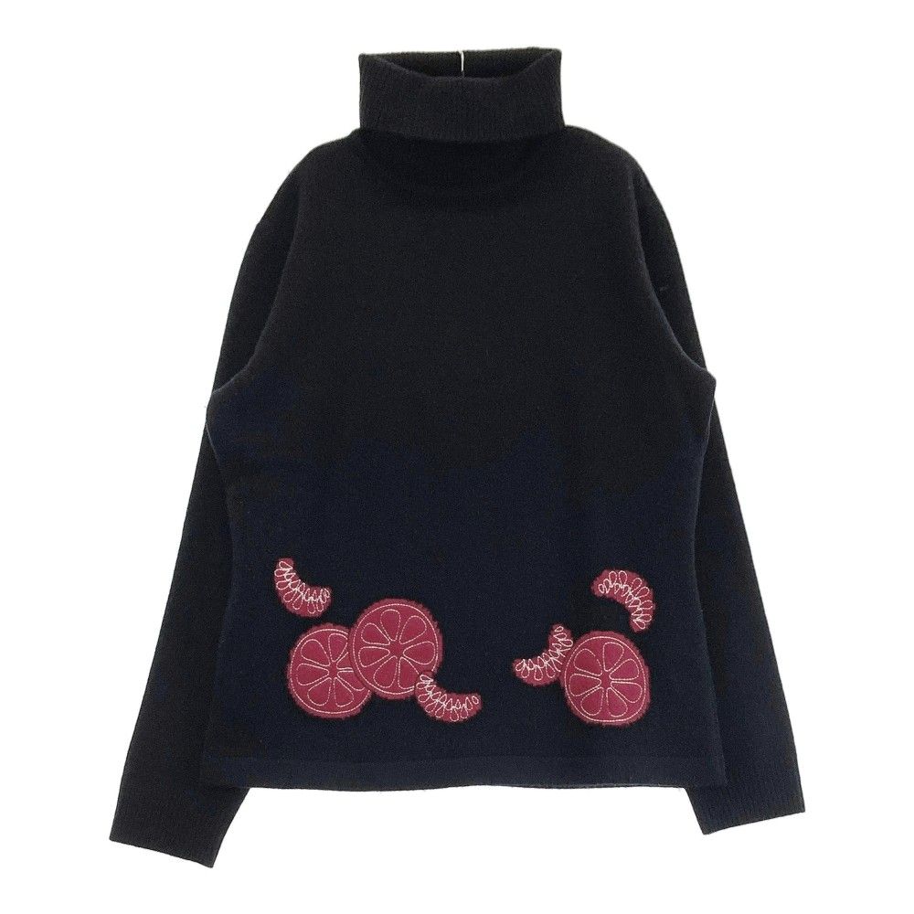 noisy noisy ゴルフウェアタートルネックセーター 40 グレー/ピンク