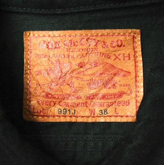 The REAL McCOY'S ザリアルマッコイズ 日本製 Lot.991J ブラックデニム