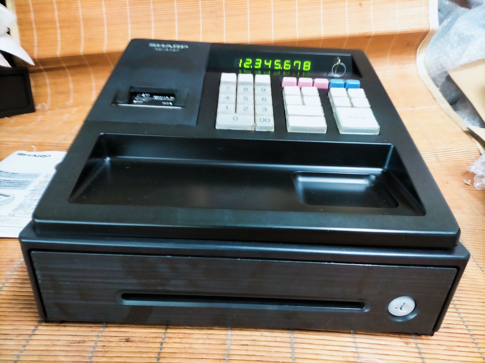 シャープレジスター　XE-A147　PC連携売上管理フル設定無料　606701 シャープレジスターXE-A147PC連携売上管理フル設定無料660114