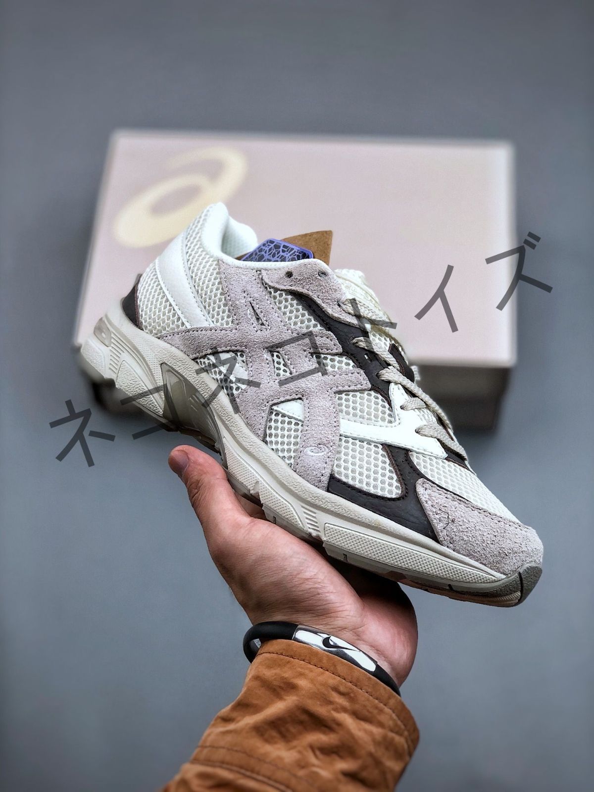 人気 美品  Gallery Department x Asics Gel-1130  靴 レディース/メンズ  スニーカー 箱付  03