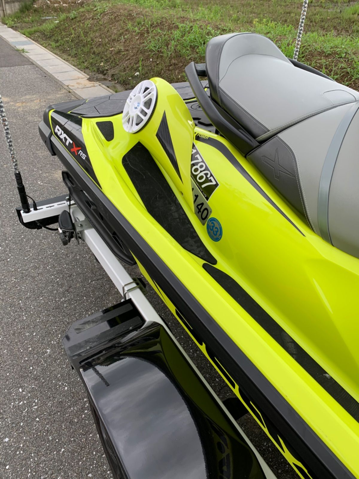 seadoo 2018〜2024 RXTX300 GTX300 170 RXT リヤスピーカーボックス　スピーカー　オーディオ　6.5インチ　 シードゥー　ジェット　ジェットスキー　水上バイク　カスタム