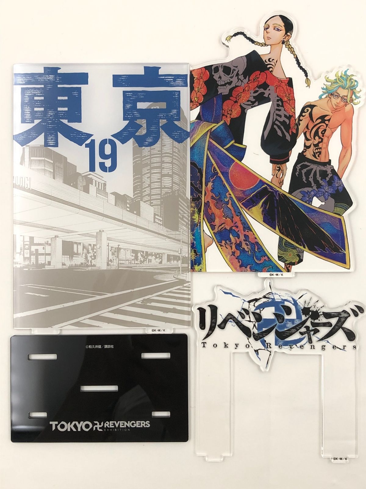 ♪) コミックス第19巻表紙 アクリルジオラマ 「東京リベンジャー