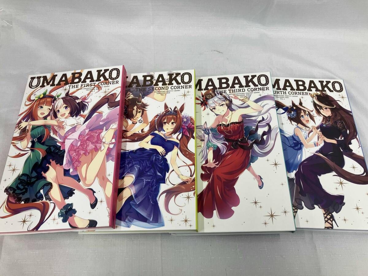 全4巻セット ウマ箱 第1~4コーナー アニメ ウマ娘 プリティーダービー トレーナーズBOX Blu-ray Disc