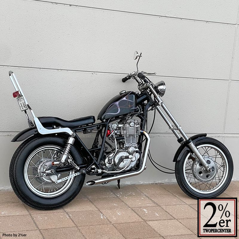SR400/500用 フロントSTDショートフェンダー / 2％er