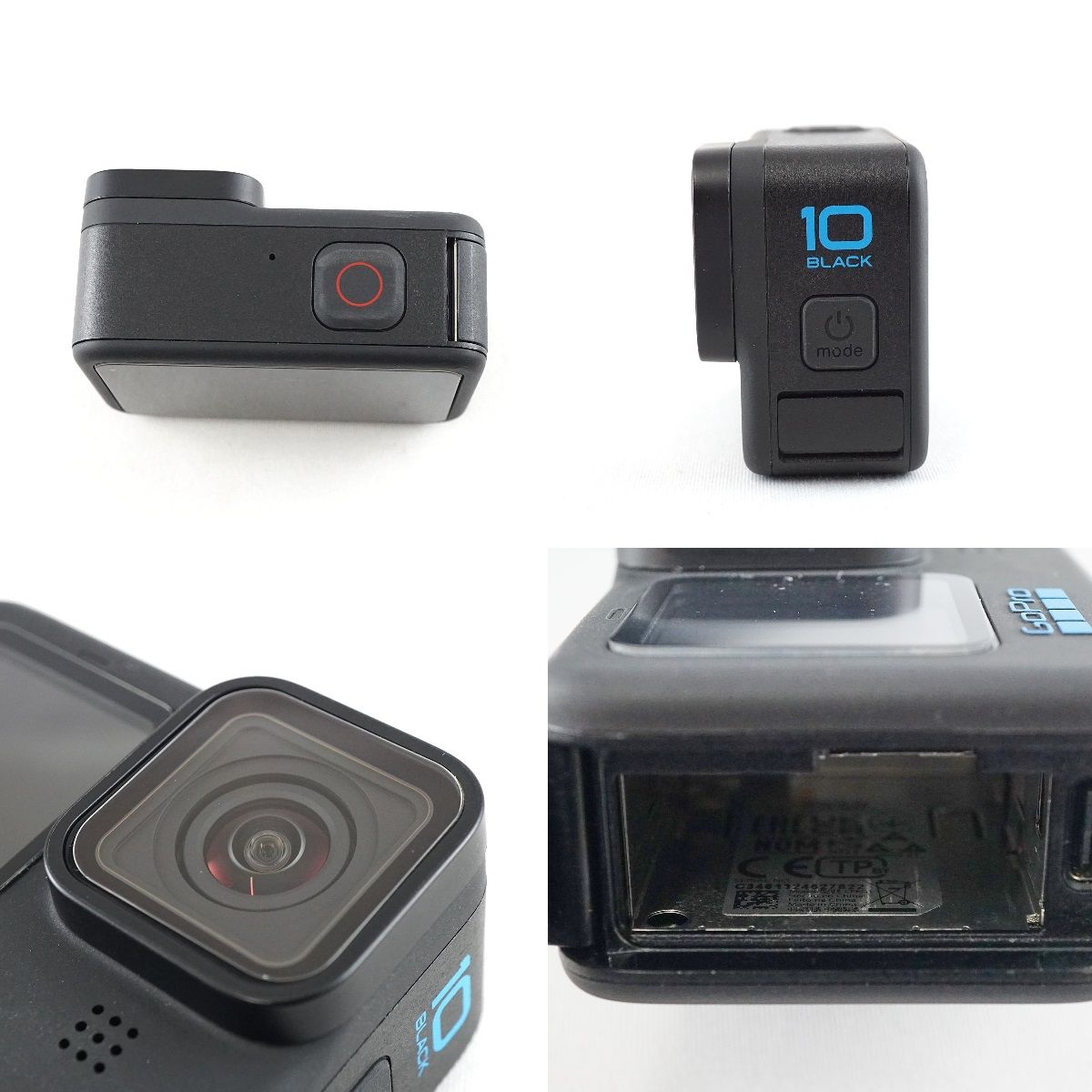 GoPro HERO10 Black ウェアラブルカメラ USED美品 本体+バッテリー 