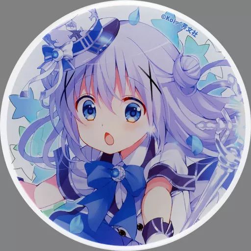 【中古】マグカップ・湯のみ チノ アクリルコースター 「ご注文はうさぎですか? 連載10周年記念&times;Gratte animatecafe」 Gratte有償特典