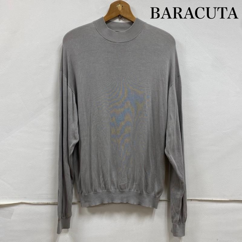 BARACUTA バラクータ ニット、セーター 長袖 モックネック シルク コットン ニット セーター