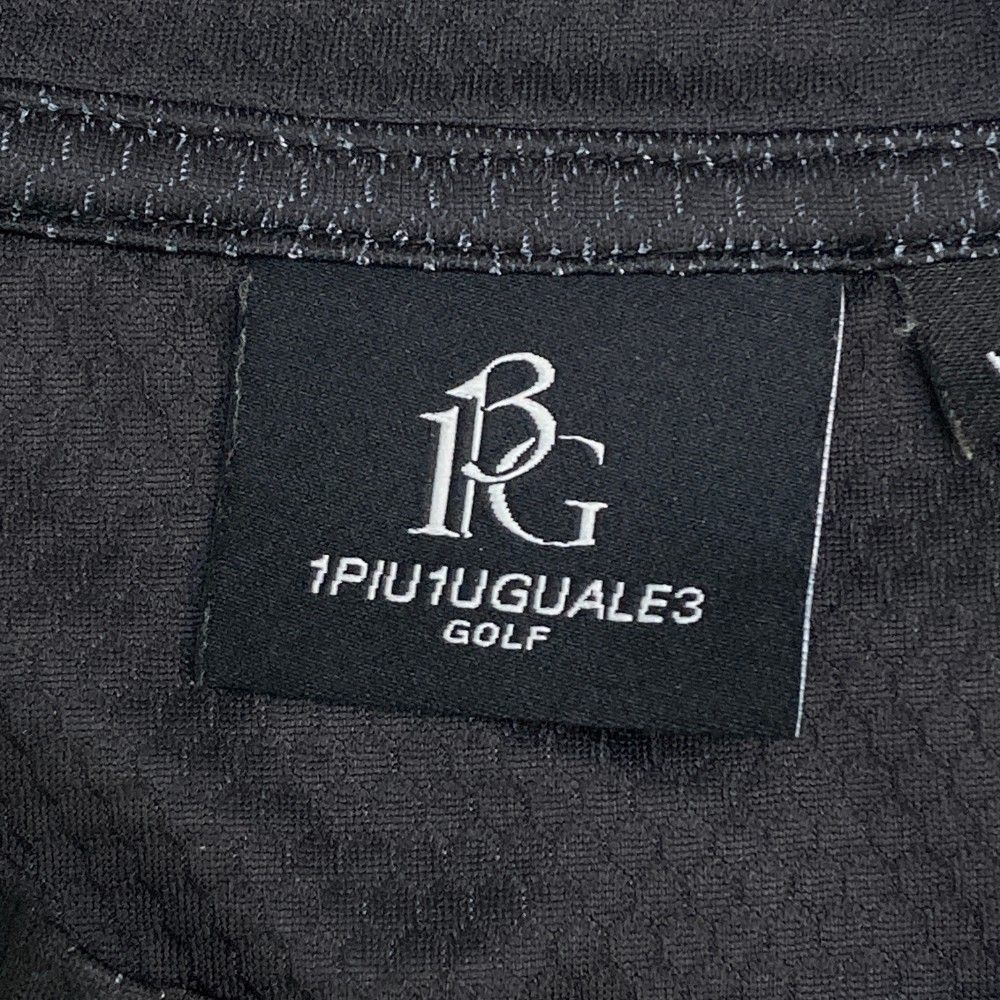 サイズ 5 1PIU1UGUALE3 GOLF ハイネック 半袖Tシャツ ロゴ バイ ブラック系 240101270024 ゴルフウェア メンズ ストスト LLC-HASEGAWATOSO_COM