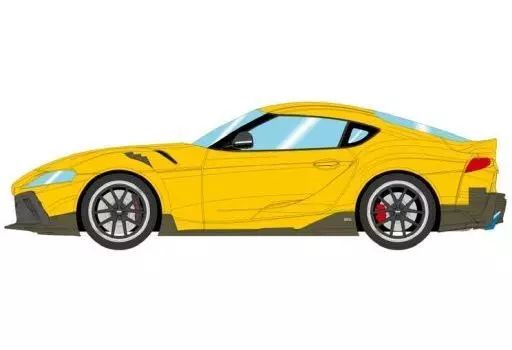 ミニカー　1/43 TOM’S GR Supra Tourer 2022(ライトニングイエロー) [EM663D] 中古】ミニカー 1/43 TOM'S GR Supra Tourer 2022(ライトニング