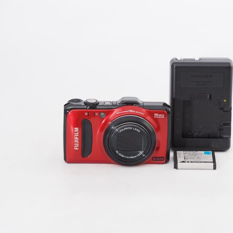 FUJIFILM デジタルカメラ FinePix F600EXR レッド 1600万画素 広角24mm光学15倍 F FX-F600EXR R g6bh9ry Amazon | FUJIFILM デジタルカメラ FinePix F600EXR レッド 1600
