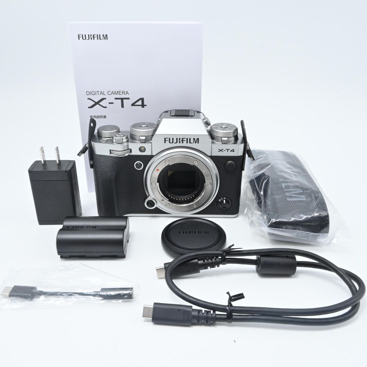 富士フイルム FUJIFILM X-T4ボディ シルバー X-T4-S 富士フイルム