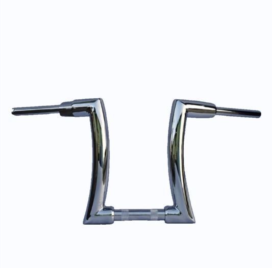 ハーレー対応 2インチ 太カスタムハンドルバー 12 14 16インチ ブラック メッキ 883 ダイナ ソフテイル ストリートボブ 感アップ BRIGHTFACE_UK