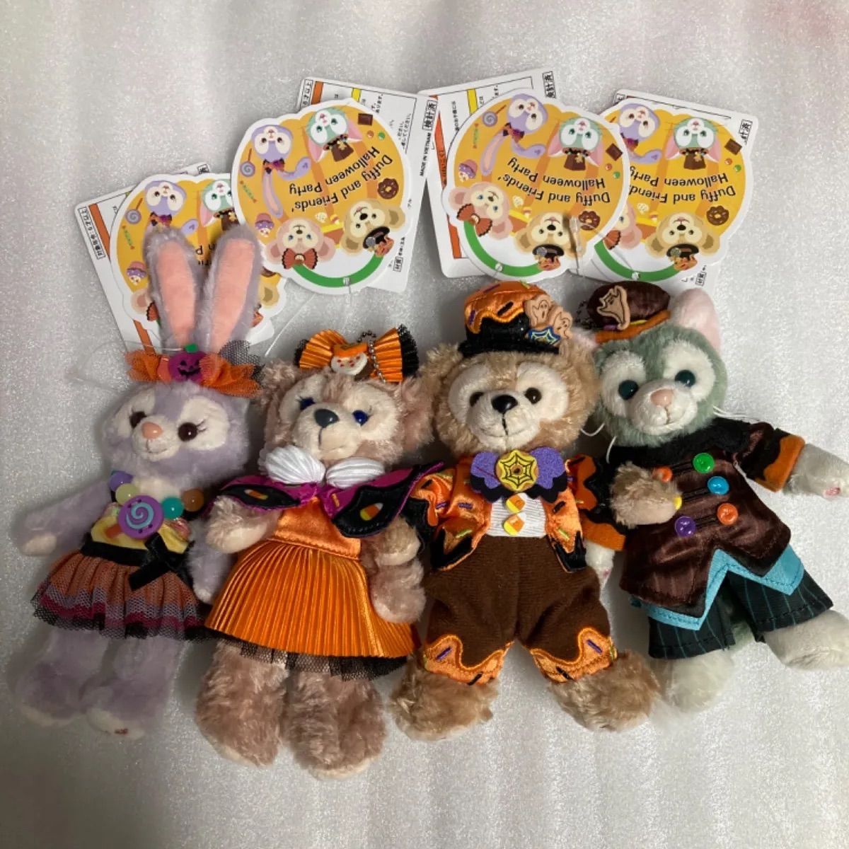 ダッフィーとフレンズ ハロウィンキーホルダー 4体セット ダッフィーとフレンズ ハロウィンキーホルダー 4体セット
