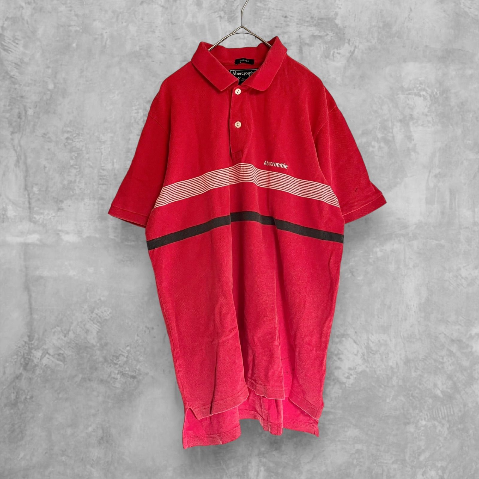 Abercrombie&Fitch アバクロンビーアンドフィッチ ポロシャツ 半袖 