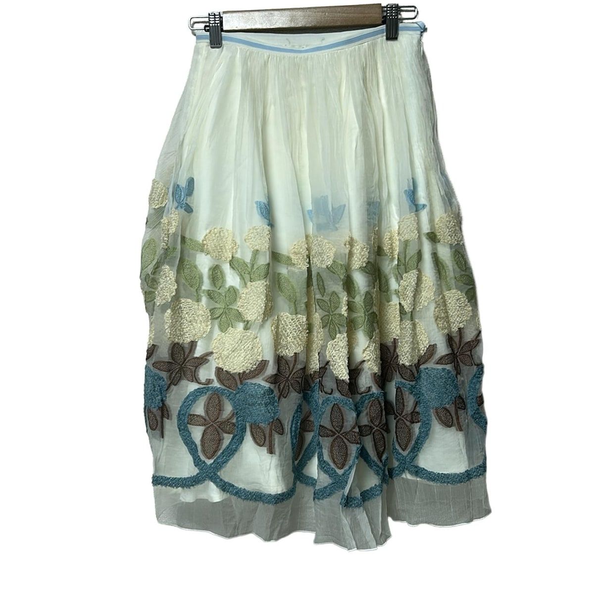 Lois Crayon 花柄ロングスカート 