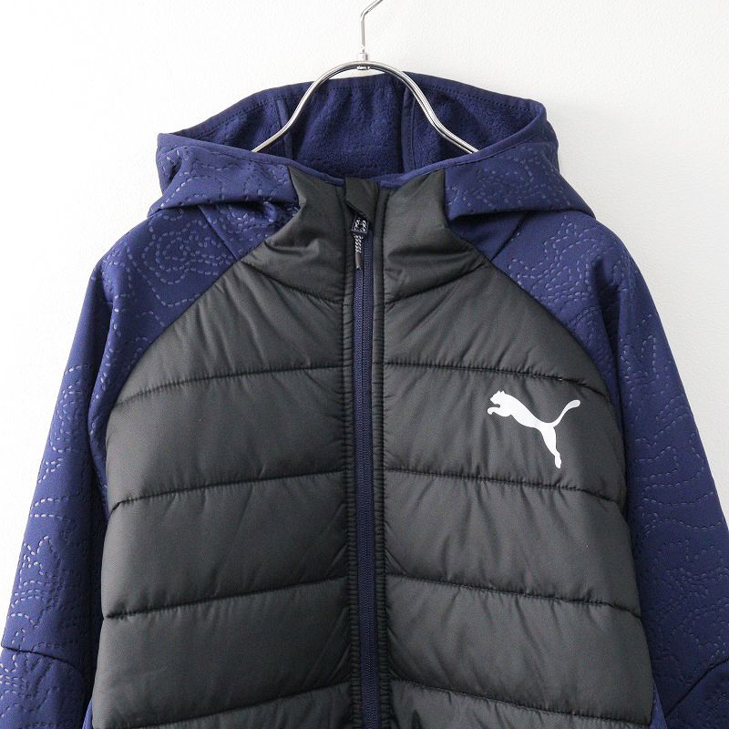 美品 プーマ PUMA 580843-06 HYBRID STYLE ナカワタジャケット M 