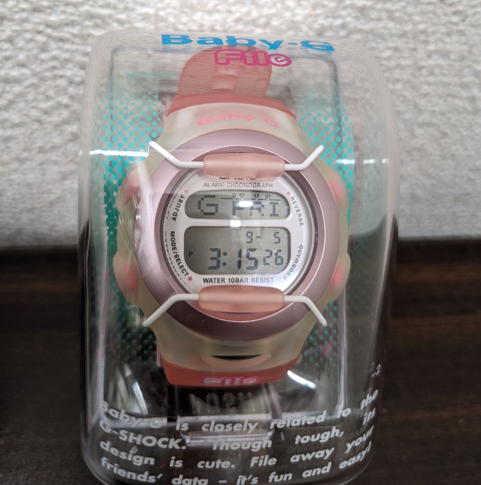動作品◎美品 Baby-G CASIO 1564-BG File カシオ レディース腕時計 
