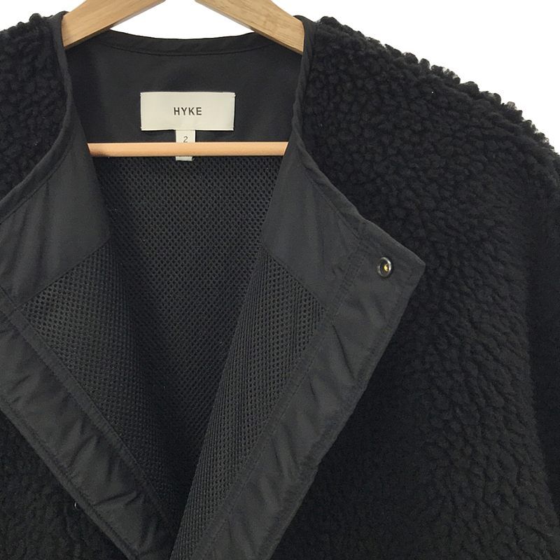 美品】 HYKE / ハイク | FAUX SHEARLING COAT ボアロングコート | 2 