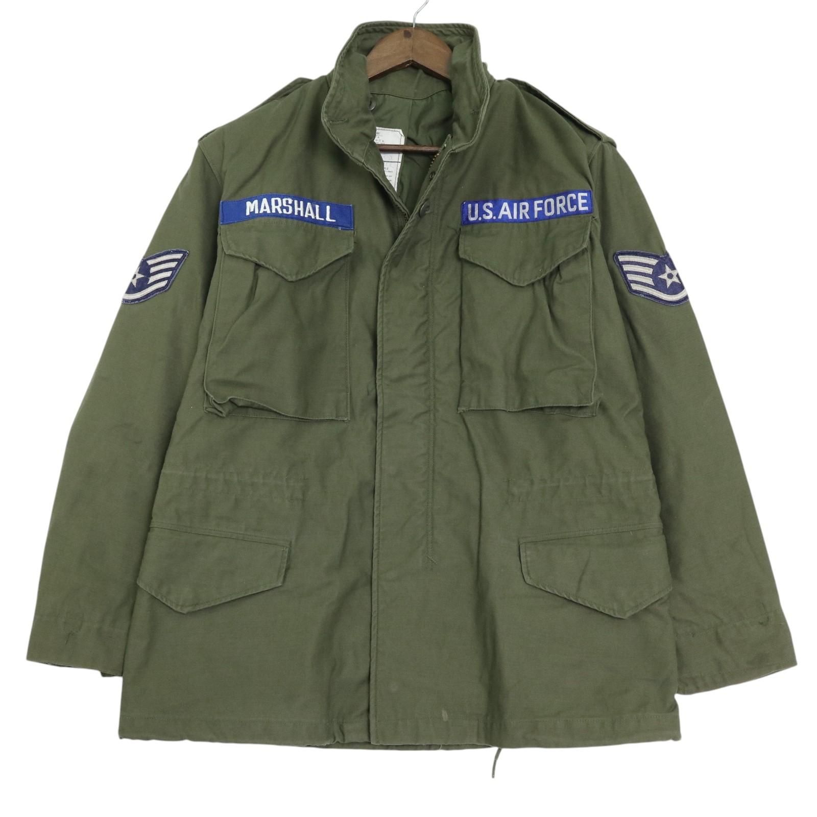 70年代 米軍実物 U.S.ARMY M-65 フィールドジャケット 3rd ヴィンテージ ミリタリー オリーブ (メンズ SMALL SHORT) 中古 古着 A4362