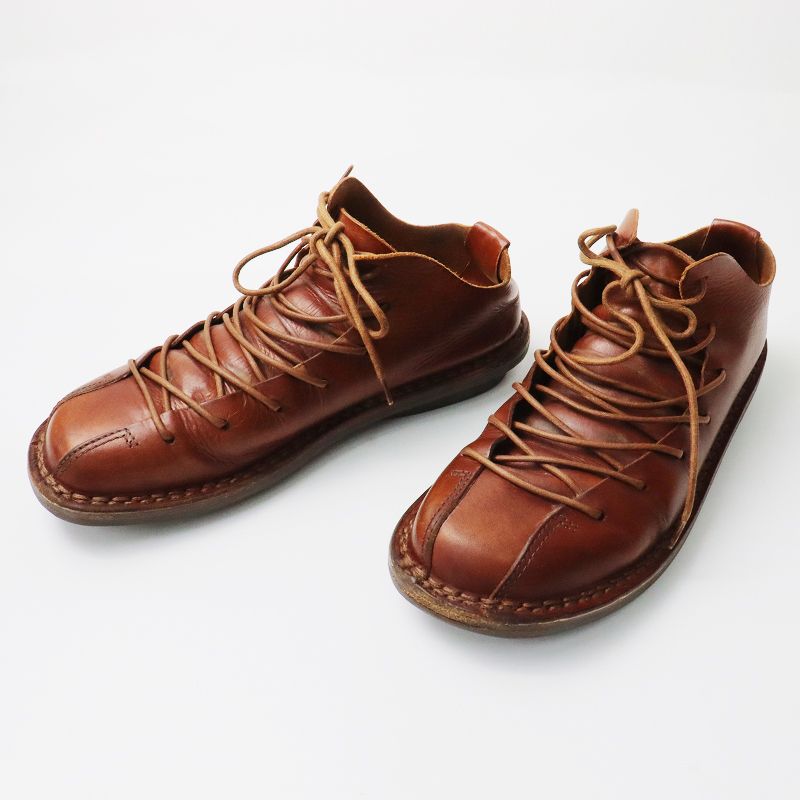 トリッペン trippen Tyler テイラー レザー シューレース