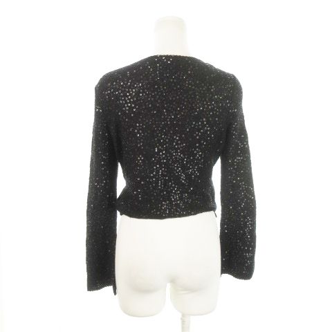 EPOCA エポカ ボレロ ショート丈 カーディガン リブ モカブラウン 40