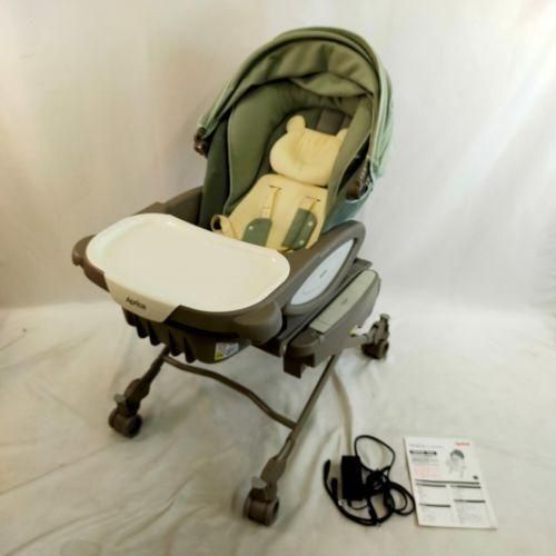 ユラリズムオートプレミアムAC ハイローチェア アップリカ aprica