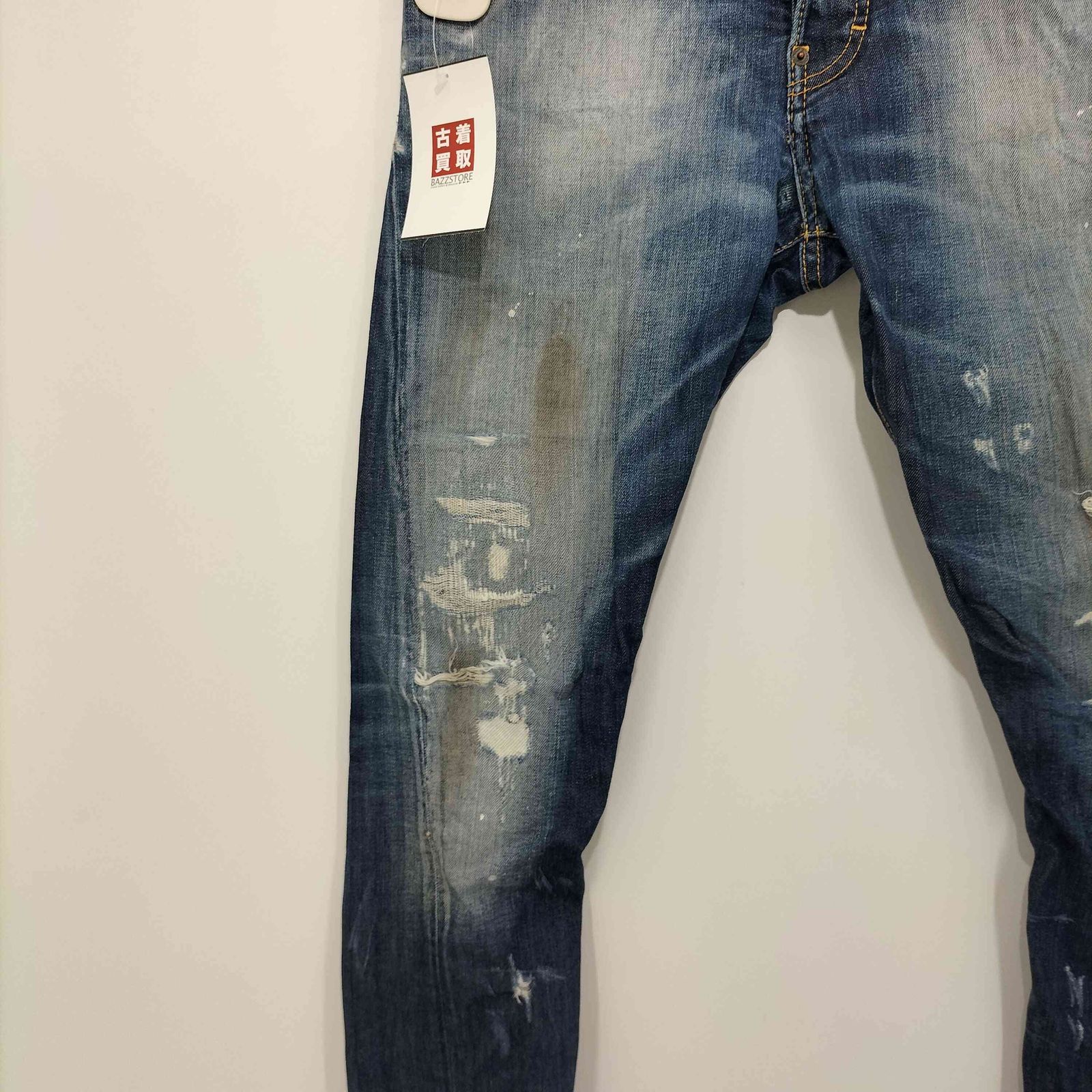 DSQUARED2ディースクエアードメンズパンツ44（M） DSQUARED2 ディースクエアード スキニーデニムパンツ ジーンズ