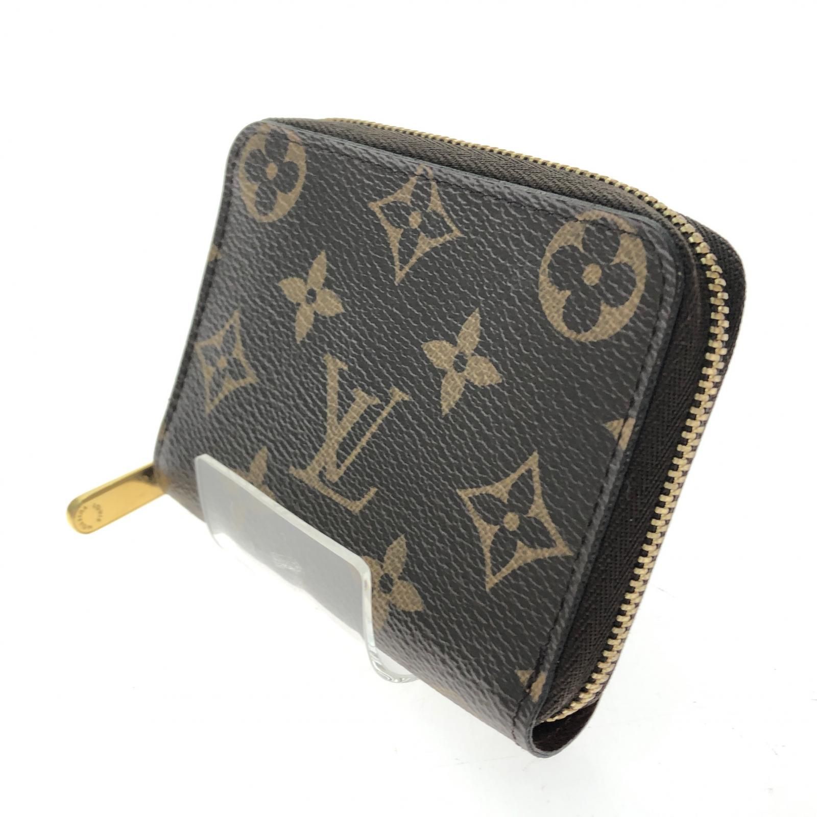 完売品！レア ルイヴィトン コインパース コインケース LOUIS VUITTON】LOUIS VUITTON ジッピー・コインパース M60067  コインケース モノグラムキャンバス ブラウン ゴールド金具 ユニセックス ▽▽LOUIS VUITTON ルイヴィトン レディース コインケース  モノグラム ...