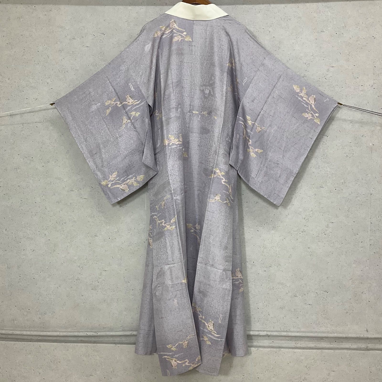 kimono+one◇未使用同然◇長襦袢◇単衣◇仕付け糸付き◇正絹◇やまと誂 