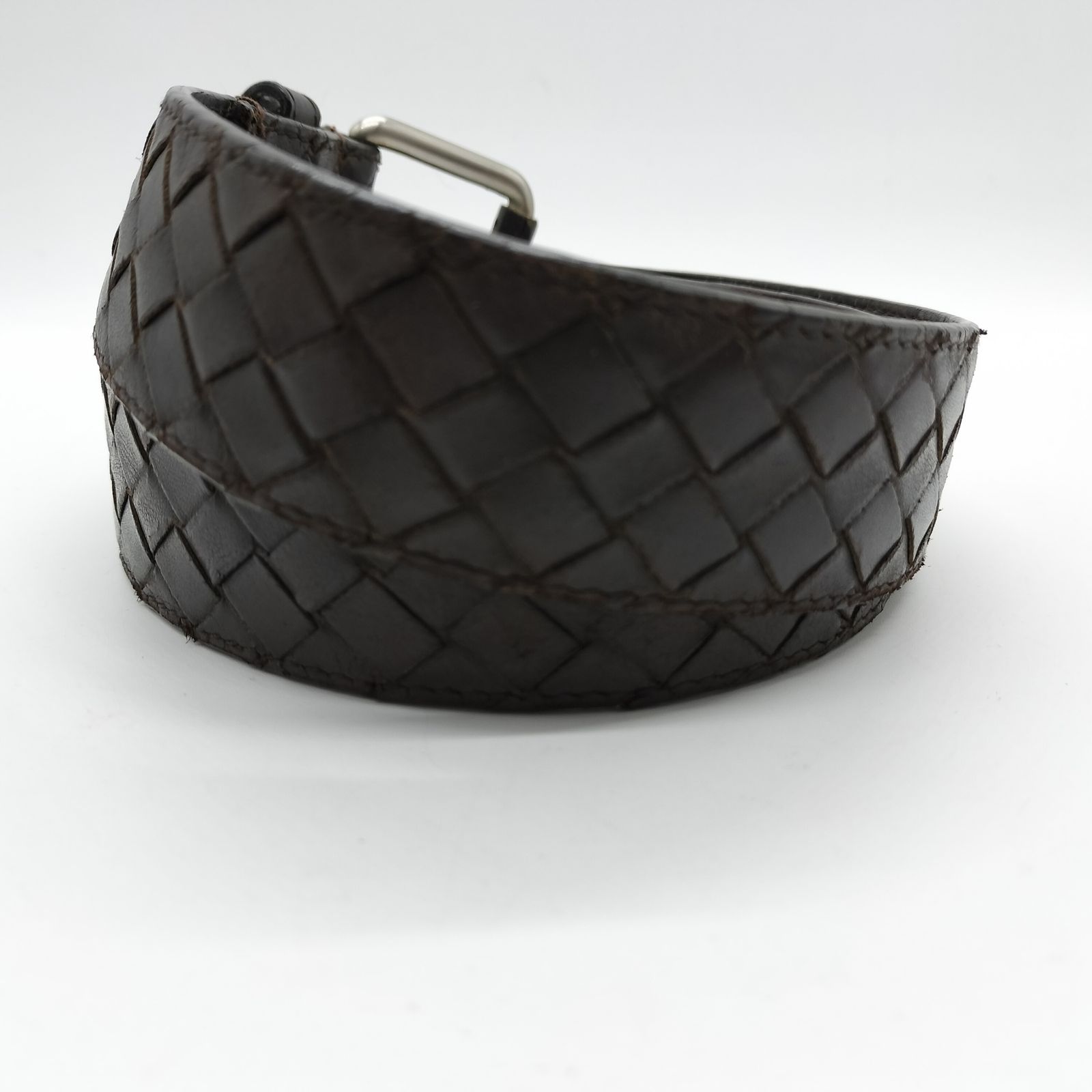 Bottega Veneta 編み込みレザーベルト 洗練された編み込みの美✨】 ボッテガ・ヴェネタ ベルト