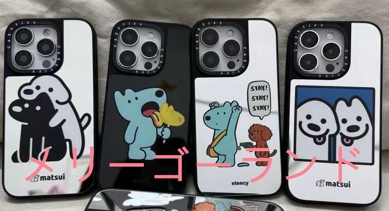 新品 CASETiFY Matsui ミラーケース ケースティファイ