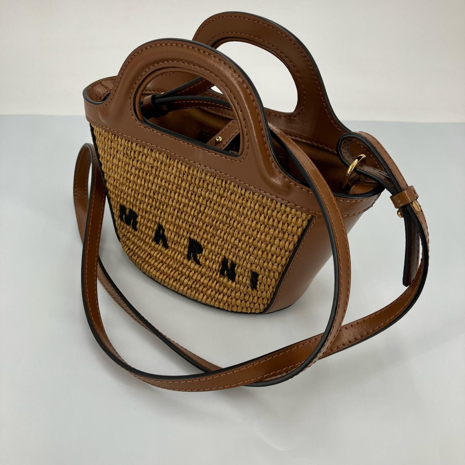 【イオン広店】 中古 MARNI | マルニ ショルダーバッグ TROPICALIA BAG /MICRO ブラウン 【122】 イオン広店】 中古 MARNI | マルニ ショルダーバッグ TROPICALIA BAG