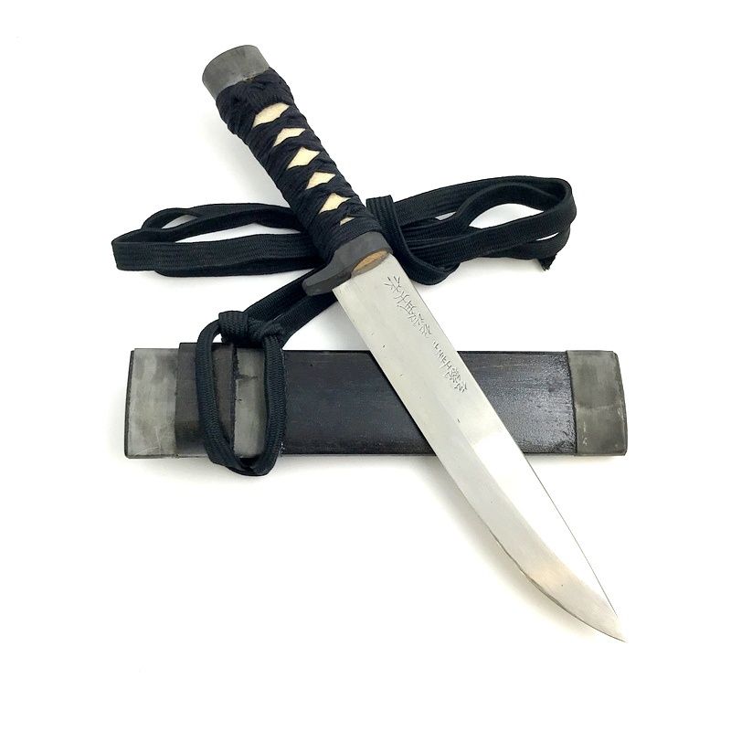 佐治武士作 特選包丁 ナイフ　キャンプ アウトドア 伝統工芸士 佐治武士 ナイフショップ グローイング！□佐治武士【さじ たけし】□ 本丸 雲色