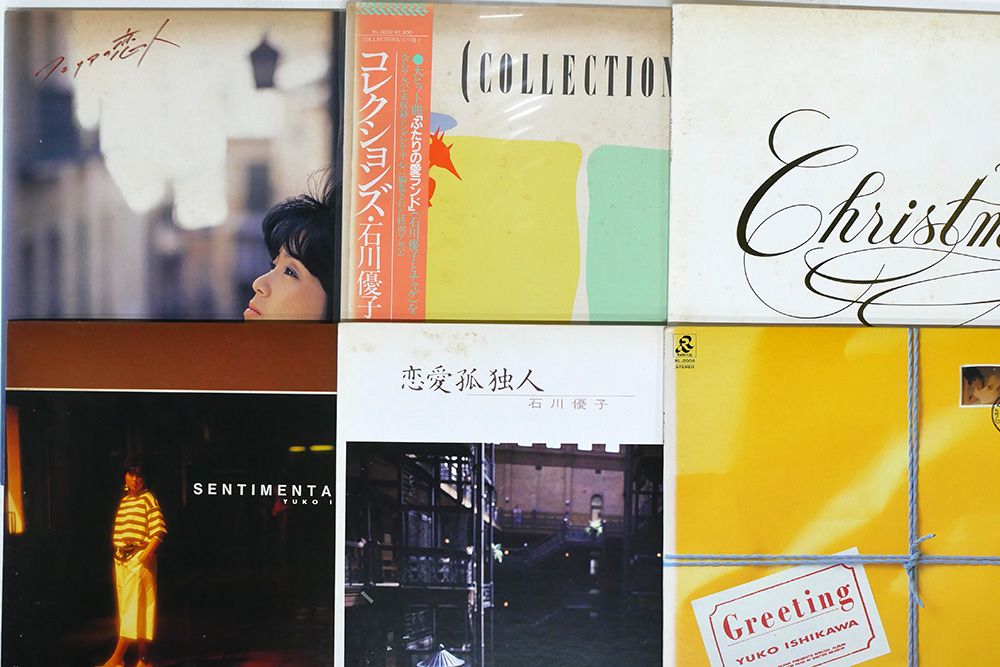 LP、一部帯付き 石川優子/6枚セット - メルカリ
