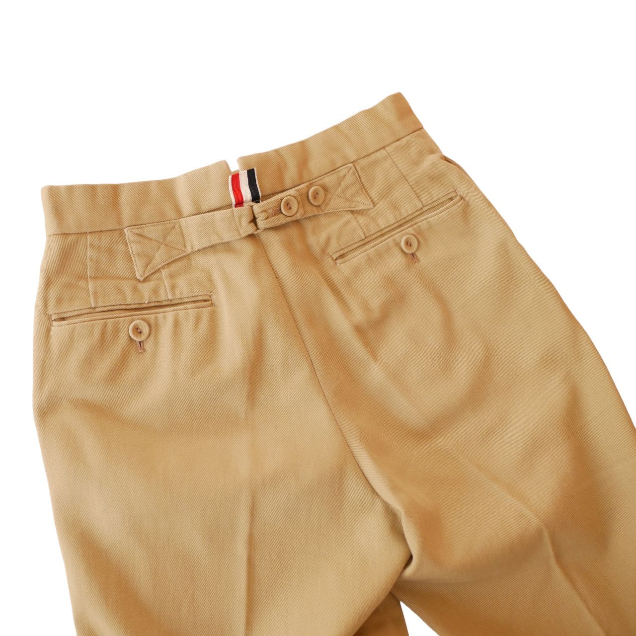 中古 THOM BROWNE トムブラウン コットンチノ パンツ スラックス