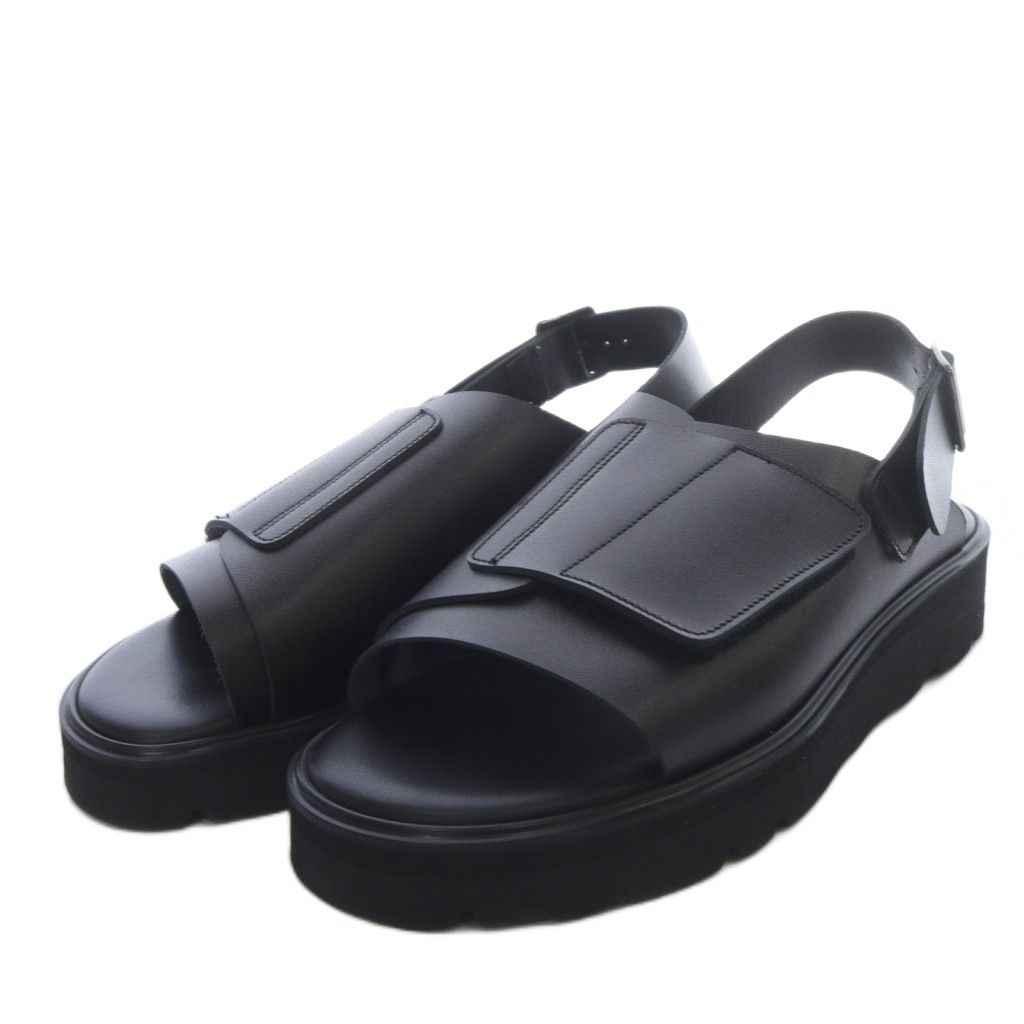 TOSHINOSUKE TAKEGAHARA サンダル 23.5cm 黒