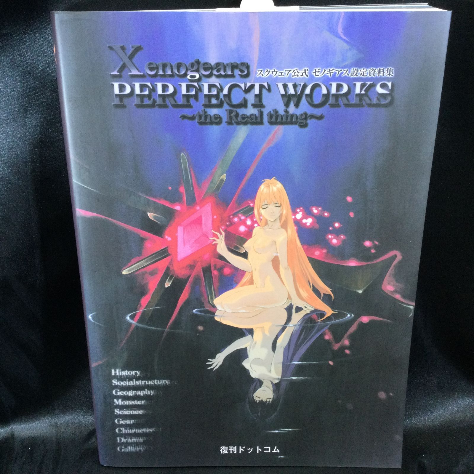 初版】【DigiCube版】ゼノギアス 設定資料集PERFECT WORKS 【公式通販】