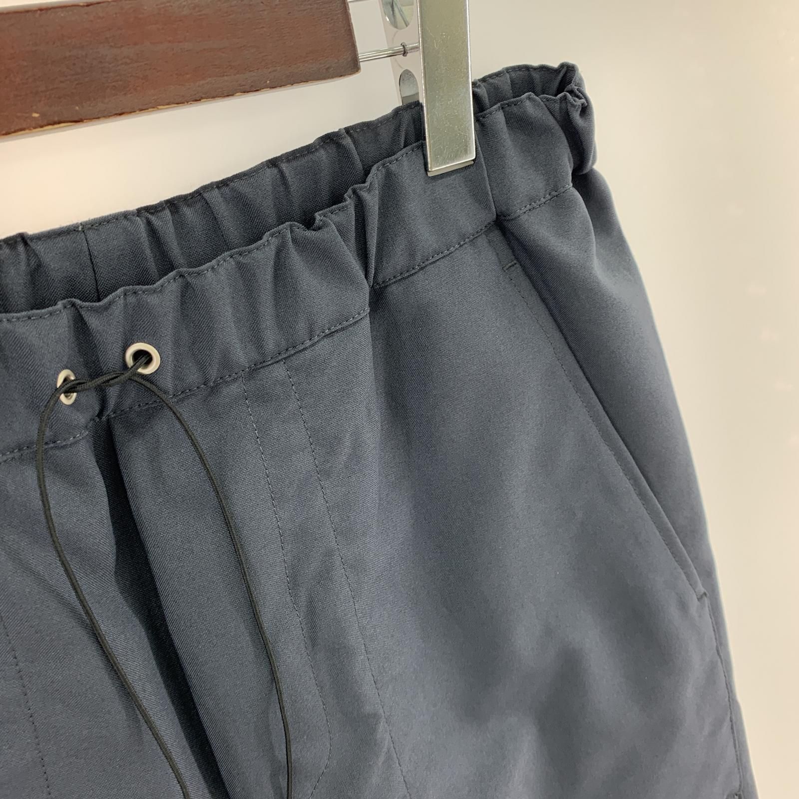 OAMC パンツ　クロップド　ネイビー S OAMC オーエーエムシー レッグ クロップドパンツ (OAMC/パンツ