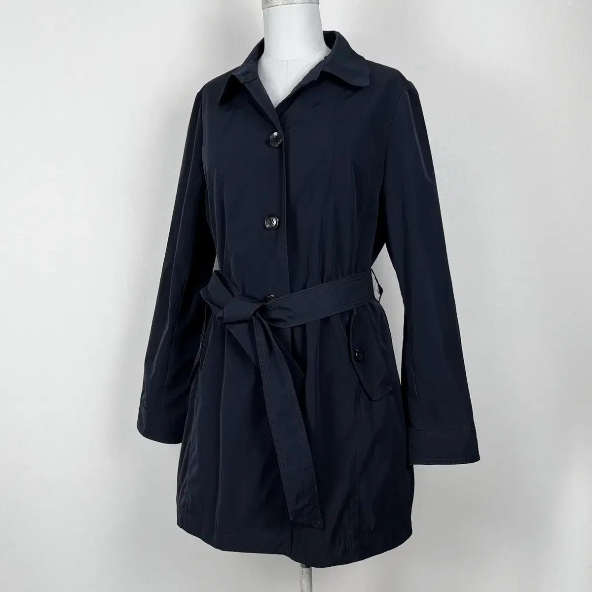BCBG /ベルト付き ジャケット トレンチ コート レディース M L