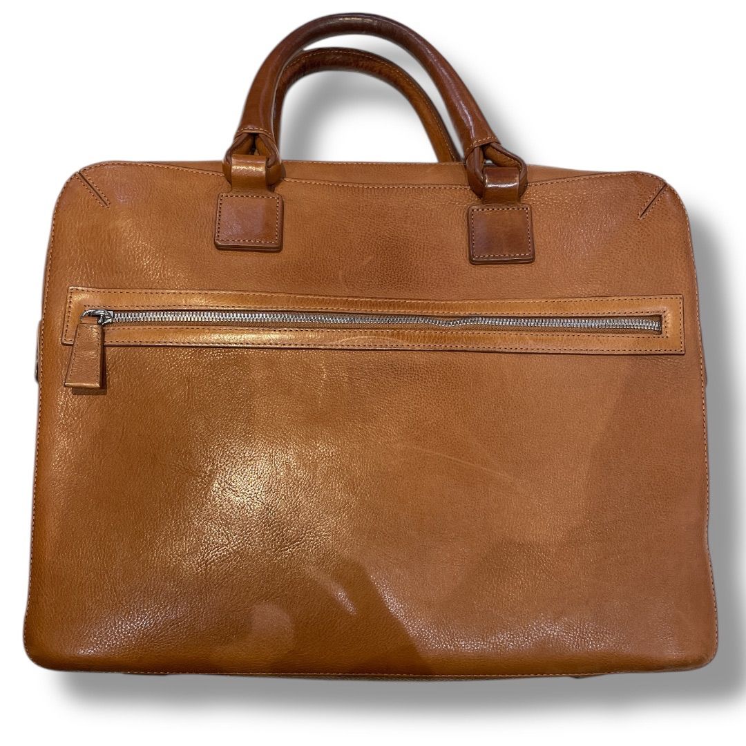 美品】dunhill ダンヒル ダークブラウン ビジネスバッグ Dunhill